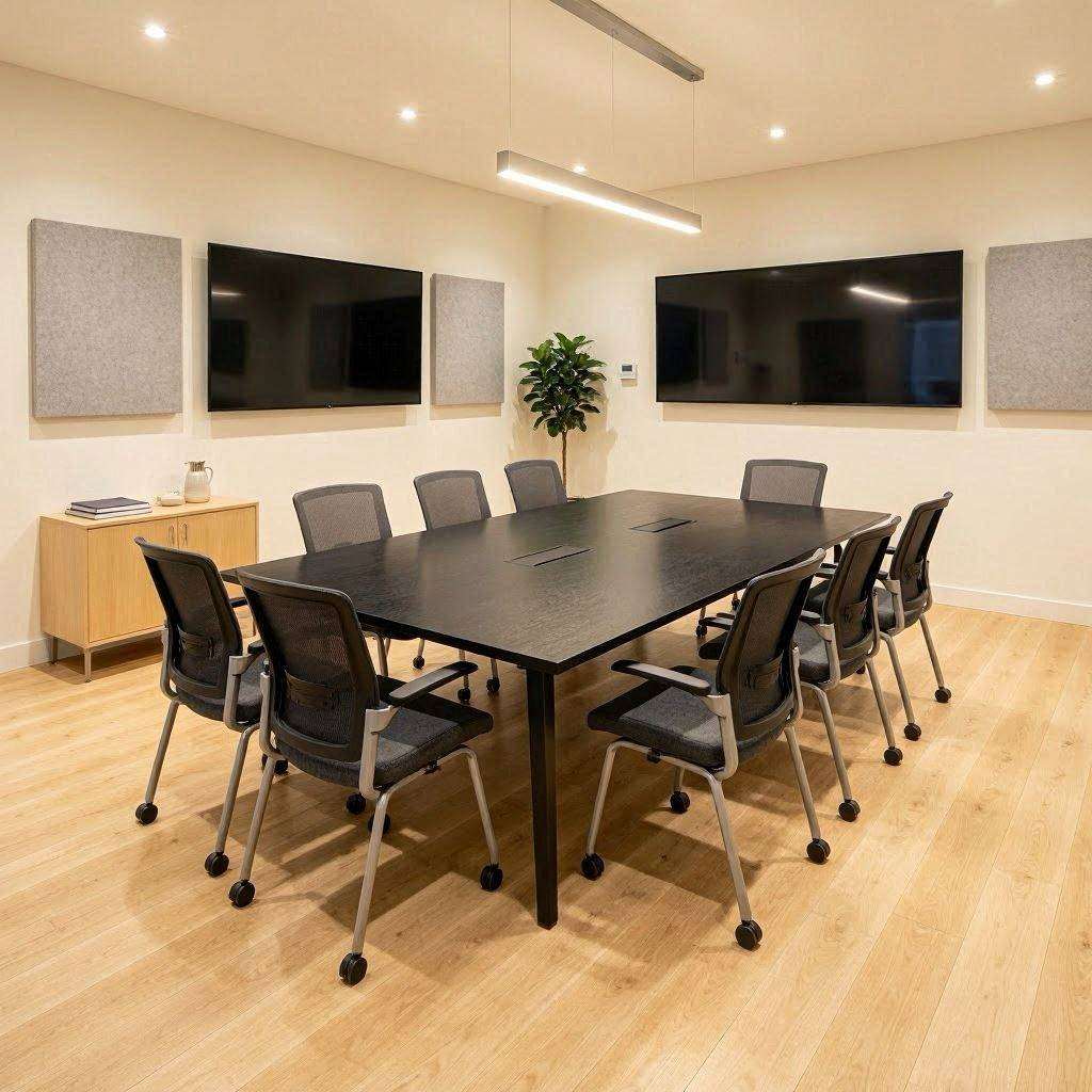 法务团队面对远程会议连续开启应给写字楼办公办公区环保材料增加哪些核查步骤